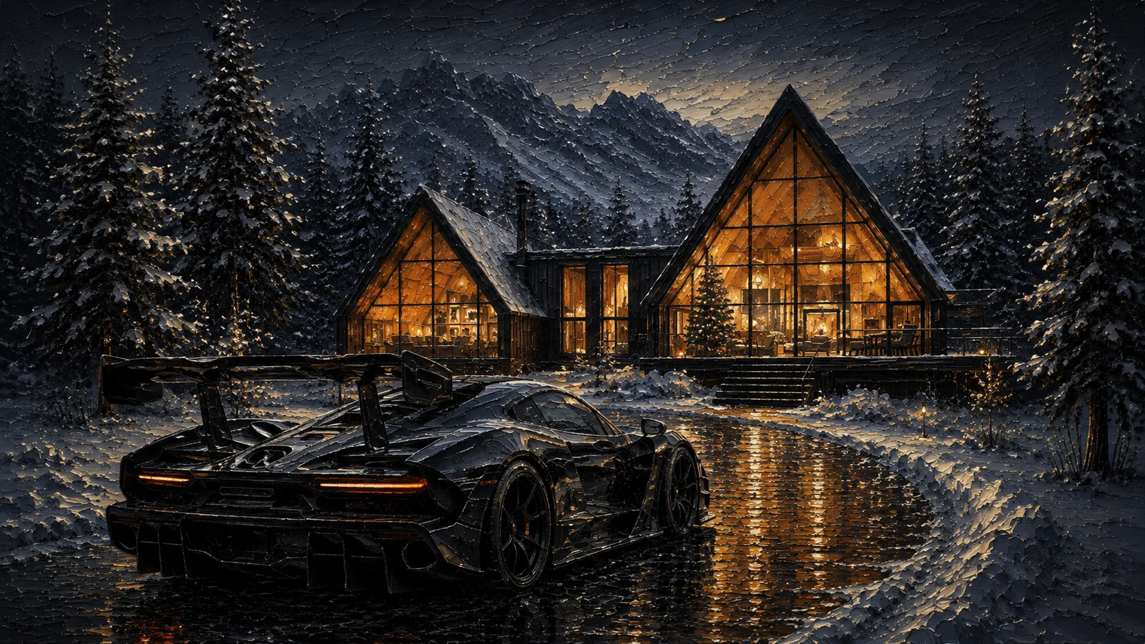 The Winter Vault complete wallpaper bundle preview